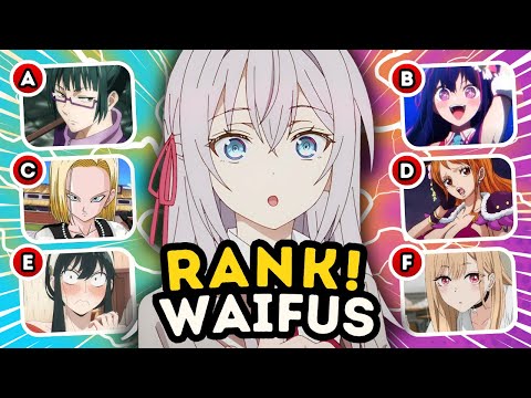 🎵 Rank The Anime WAIFU Without Knowing The Next One! 🔥