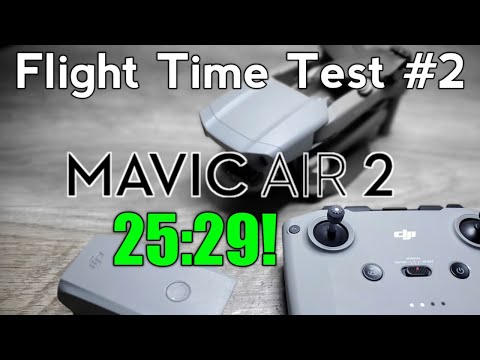 Dji Mavic Air 2 Flight Time Test #2 = 25:29