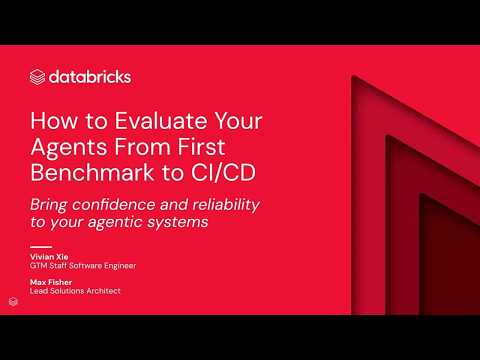 Watch: How to Evaluate Your Agents From First Benchmark to CI/CD