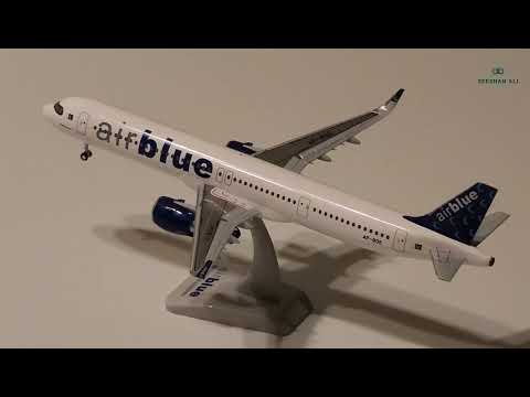 Airblue A321neo model 1:200 unboxing and closeups