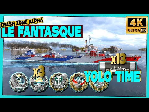 Destroyer Le Fantasque: YOLO TIME - World of Warships