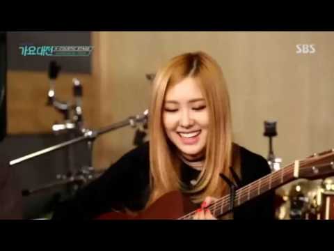 EXO CHANYEOL,BLACKPINK ROSE,PRACTICE  CUT 2016 SBS GAYO DAEJUN