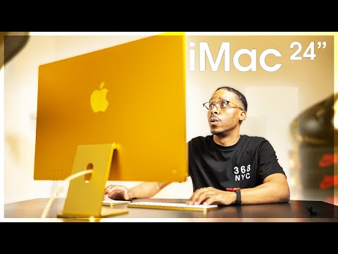 my M1 iMac setup and first use...2021 iMac days later review