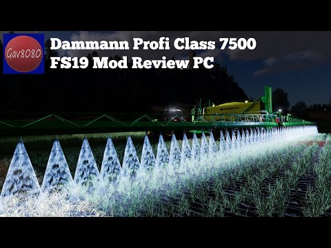 Dammann Profi Class 7500 Sprayer - Farming Simulator 19 Mod Review