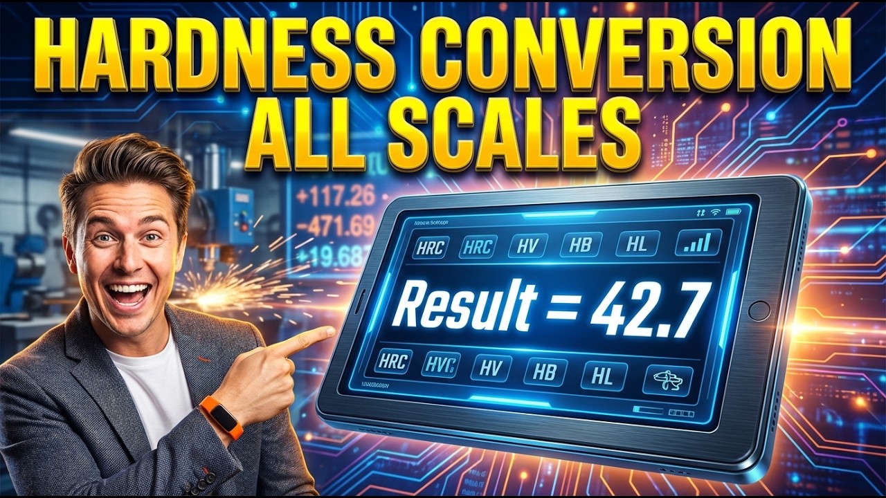 Hardness Conversion All Scales Interactive Calculator