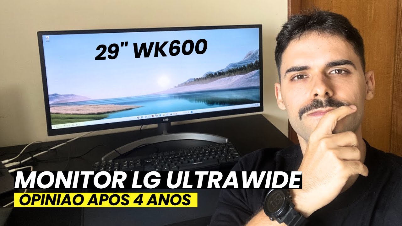 Miniatura da avaliação em vídeo de Monitor LG Ultrawide 29 polegadas 29WQ600B IPS 100Hz