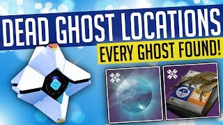 Destiny 2 | THE MOON DEAD GHOST LOCATIONS! Full Guide w/ Timestamps!