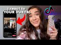 I REACT TO MY FOLLOWERS SINGING INTERNATIONAL SUPERSPY THE BACKYARDIGANS Officialemmawhite Tiktok
