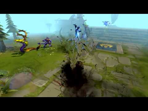 DotA 2 - Magnus Shadow Fiend Zeus combo
