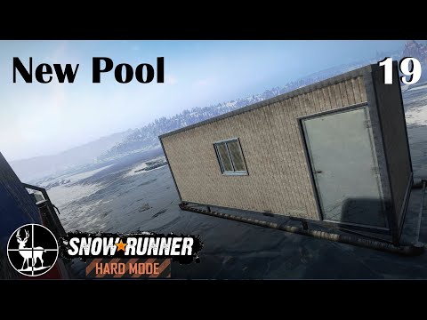 SnowRunner Hard Mode ⚠️ New Pool ⚠️ Season 1: EP19