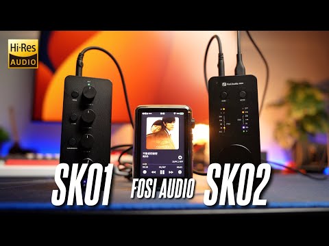 Best Desktop Headphones DAC AMP! Fosi Audio SK01 & SK02 Comparison Review!