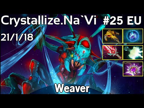 Crystallize [Na`Vi] Weaver - Dota 2  7.17