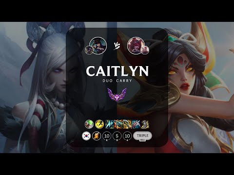 Caitlyn ADC vs Xayah - KR Master Patch 13.14