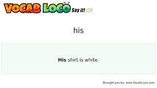 Video thumbnail for his