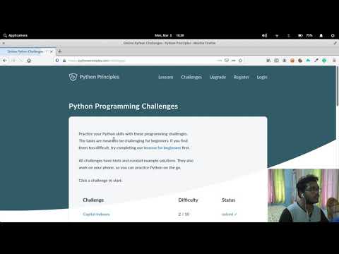 Python Principles Challenge Solving Part 1