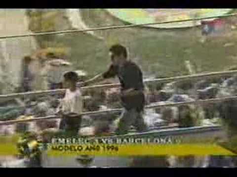 Clásico del Astillero 1996. Emelec 3 - barcelona 0.