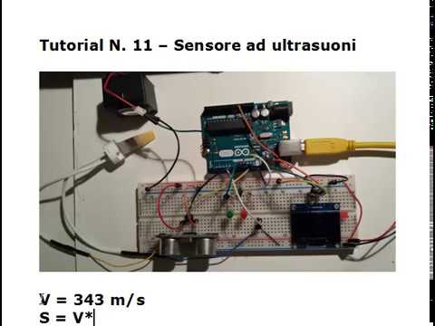 Tutorial N. 11 : il sensore ad ultrasuoni