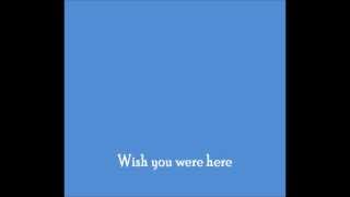 Lady Gaga- Wish You Were Here Lyrics