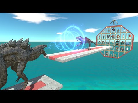 Zilla vs All Units | Hit The Target with Zilla - Animal Revolt Battle Simulator