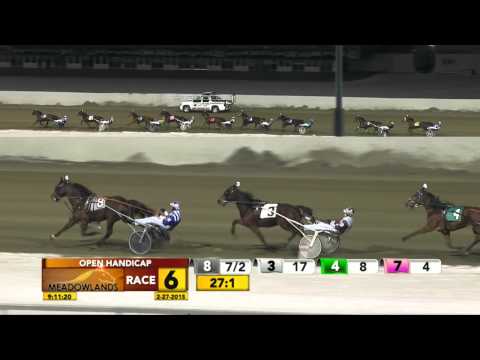 Meadowlands February 27, 2015 - Race 6 - Odds On Amethyst
