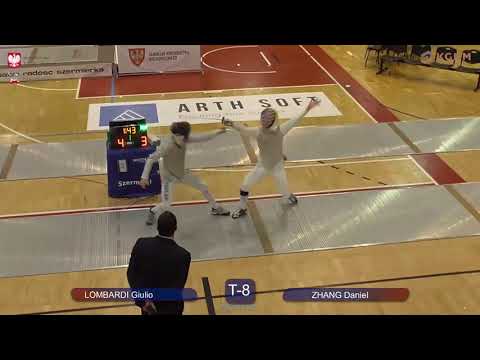 Leszno 2021 JMF - L8 - Lombardi ITA v Zhang USA