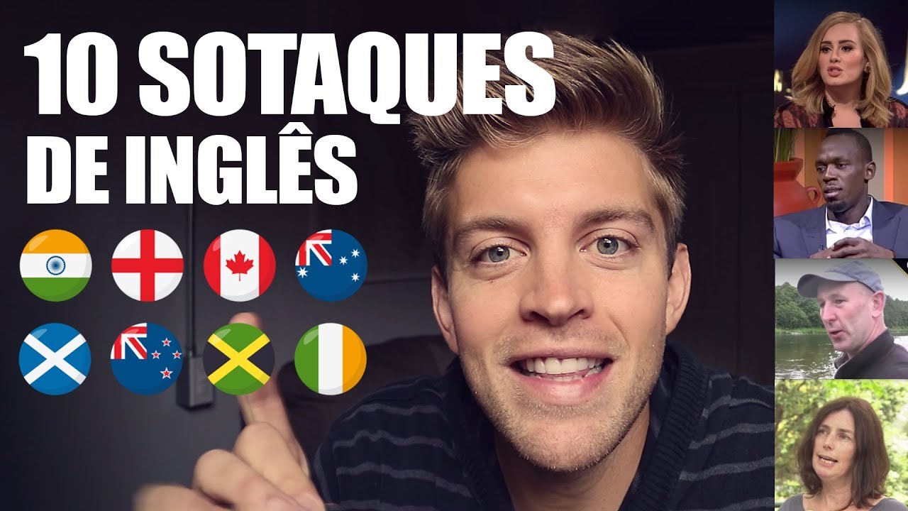10 SOTAQUES DE INGLÊS | AMERICANO REAGE