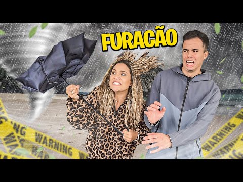 O FURACÃO NICOLE CHEGOU MUITO FORTE! VAMOS TER QUE IR EMBORA! - DEU RUIM!