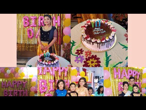 Hritika's Happy Birthday Decoration & Cake Cutting 🎂🎂🎂🎂