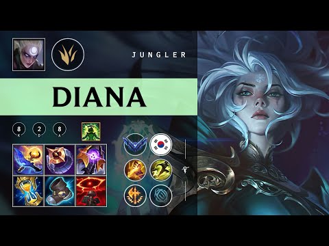 Diana Jungle vs Lee Sin - KR Diamond Patch 26.01