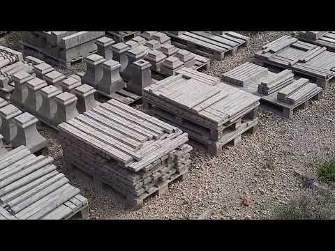 Product Range of the *ARICO IGNIMBRITE* Quarry in South Tenerife