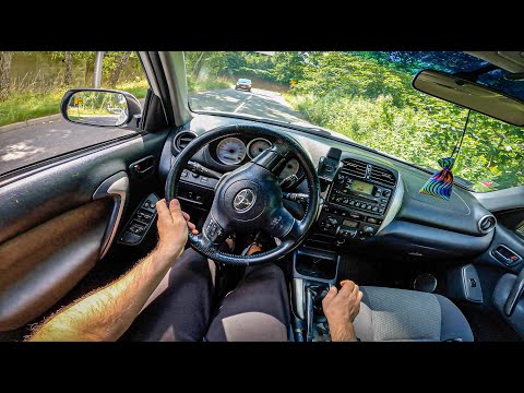 Thumbnail for 2004 Toyota RAV4 |2.0 16V D-4D 116 HP| POV Test Drive by Toyota, video, Toyota RAV4, Front-wheel drive, Car, Toyota 7, vide