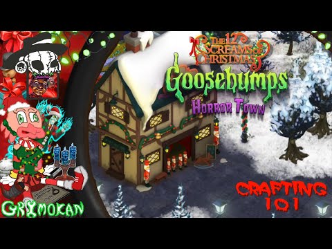 Gail Gameplay - Goosebumps HorrorTown - The 12 Screams of Christmas | Crafting 101