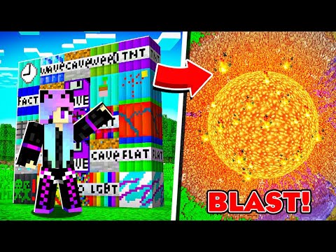 THIS TNT IS TOO OVERPOWERED in Minecraft