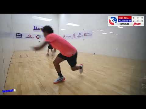 Racquetball Highlights| NEW YORK OPEN   IRT PRO FINAL Daniel De la Rosa vs Kane Waselenchuk