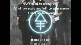 Before You Exit - I Won’t Stop Lyrics