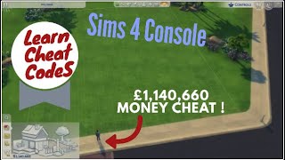 Sims 4 Console cheat code / money cheat on Xbox One/PS4