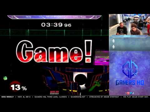 GHQ Weekly [11/15/15]: Rope (Marth) vs. Jacky (Jigglypuff)
