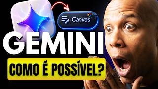 🔥 PERE DE PERDE TEMPO! O google gemini tem uma função que automatiza TUDO | veja como usar
