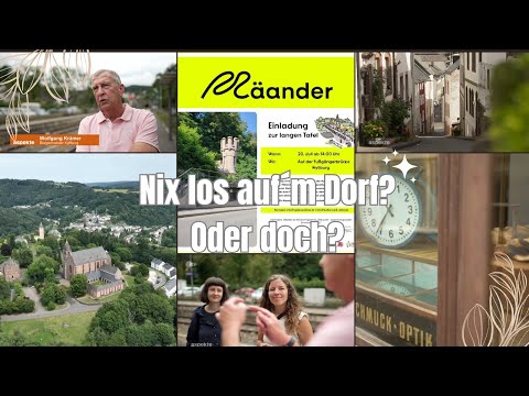 Nix los auf´m Dorf - Kyllburg - Menschen, die was bewegen wollen...