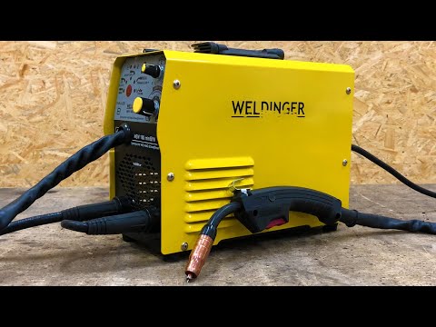 MAG schweißen mit dem Weldinger MEW 180 mini SYN / das perfekte Gerät für Anfänger