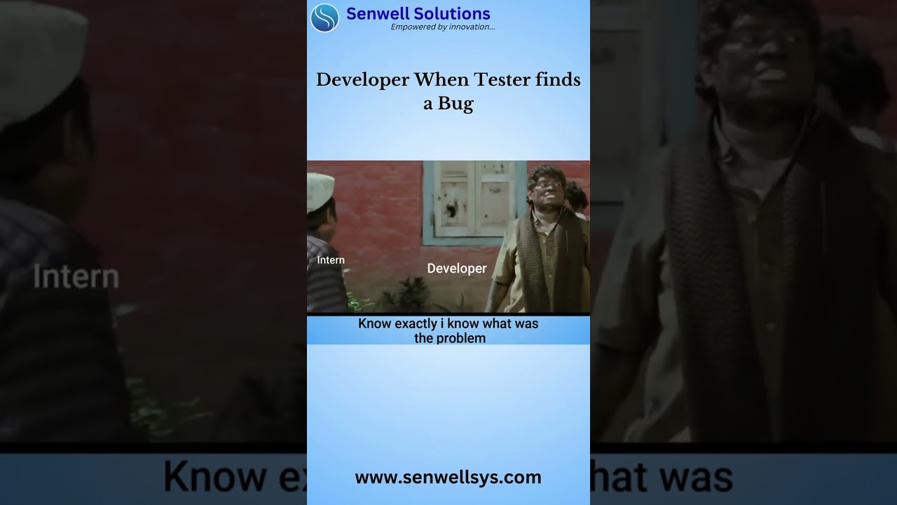 Developer When Tester finds a Bug | meme | funny memes