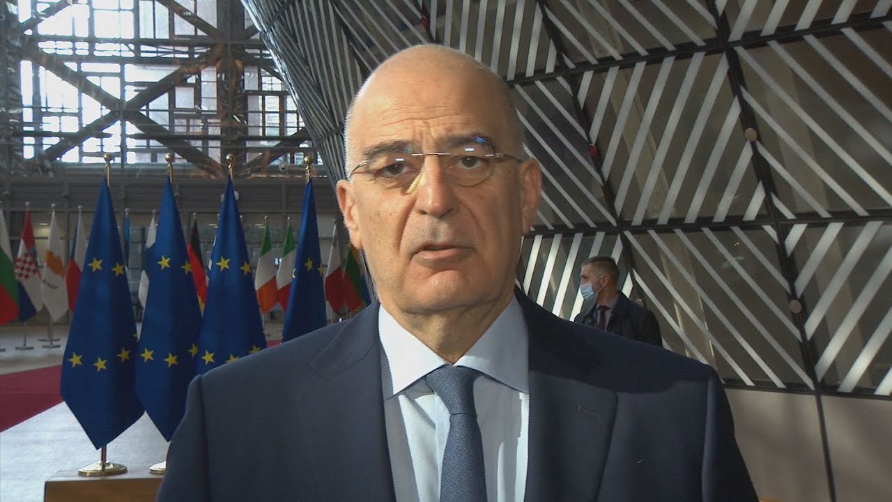 Δήλωση Υπουργού Εξωτερικών,Νίκου Δένδια κατά την άφιξή του στο Συμβούλιο Εξωτερικών Υποθέσεων της ΕΕ