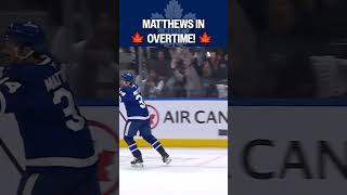 Matthews calls GAME! 🚨