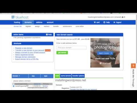 Adding Second Domain to cPanel on BlueHost - Multiple...