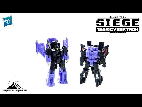 Optibotimus Reviews: Transformers: Siege Micromaster STORM CLOUD & VISPER