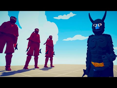 BATMAN vs 3x EVERY GOD | TABS Totally Accurate Battle Simulator