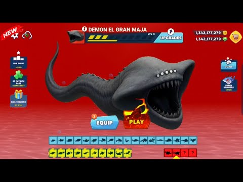 “MONSTER DEMON EL GRAN MAJA UNLEASHED! 🦈 Insane Chaos in Hungry Shark Evolution!”