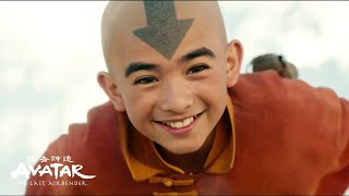 Aang's Entry Scene [4K UHD] | Avatar: The Last Airbender