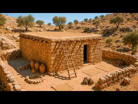 Como Eram as Casas no Tempo de Jesus Há 2.029 Anos Atrás