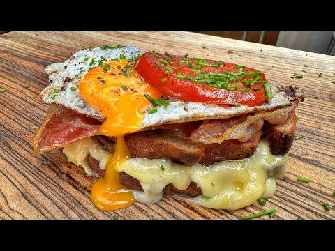 Grilled Cheese Strammer Max - Good things can be so simple! - Westmünsterland BBQ